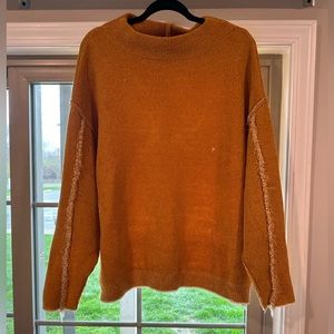 Yellow Turtleneck Sweater